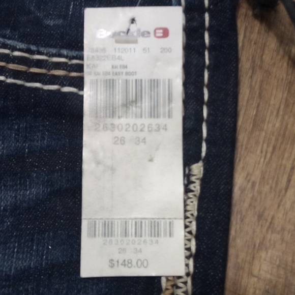 Rock Revival Women's 26 Easy Boot Kai Embellished Embroidered Distressed NWT - Picture 13 of 13